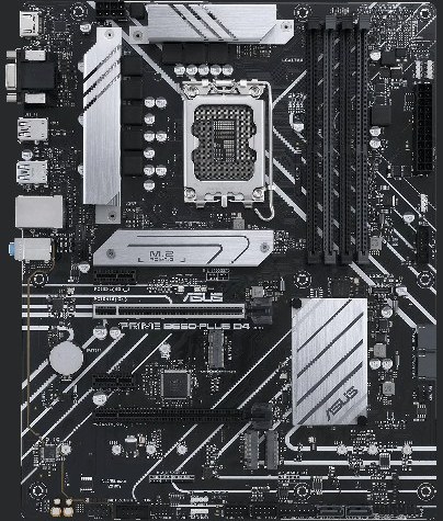 مادربرد ایسوس مدل PRIME B660 Plus D4 DDR4 کارکرده