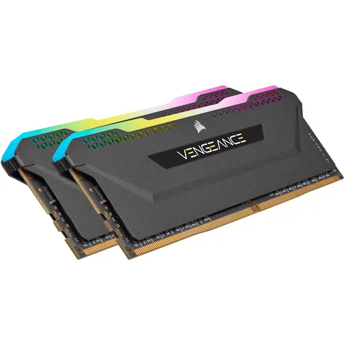 رم کامپیوتر کورسیر مدل VENGEANCE RGB PRO SL ظرفیت ۱۶ گیگابایت DDR4 فرکانس ۳۶۰۰ مگاهرتز CL18