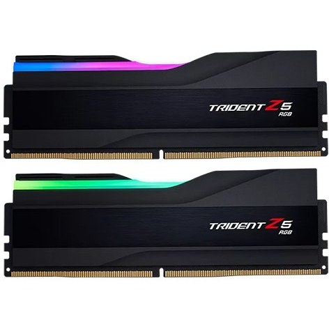 رم کامپیوتر جی اسکیل دو کاناله مدل Trident Z5 RGB فرکانس 6000 مگاهرتز DDR5 تایمینگ CL36 حافظه 32 گی