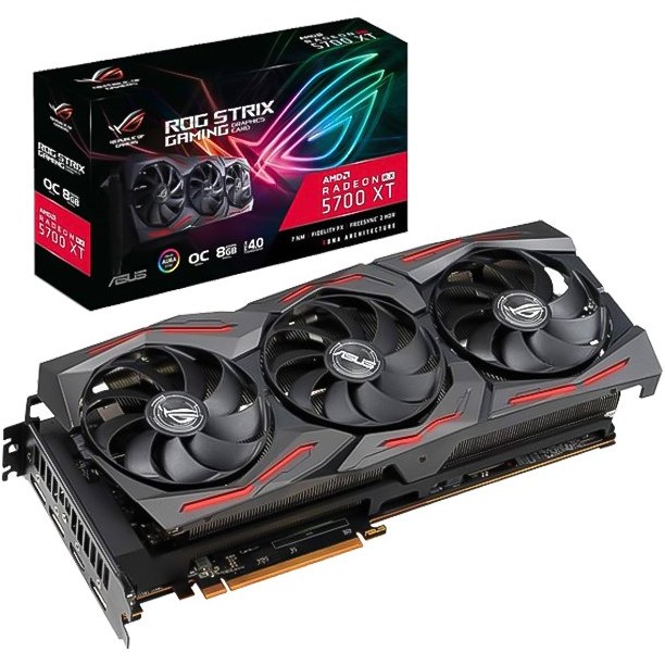 کارت گرافیک ایسوس(کارکرده) ROG Strix RX 5700 XT حافظه ۸ گیگابایت